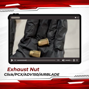 Exhaust Nut for Motorcycle Click PCX ADV150 Airblade