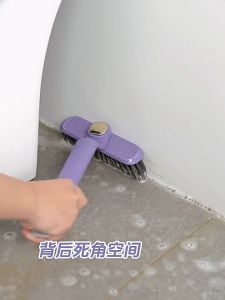 แปรงทําความสะอาดซอกซอน 2IN1 อเนกประสงค์  แปรงขัดปรับหัวได้360องศา ร่องยาแนว ทำความสะอาดซอกมุมห้องน้ำ สําหรับห้องครัว และหน้าต่าง