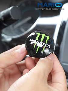 ฝาครอบปูมสตาร์ท รถยนต์ Start Engine อุปกรณ์ตกแต่งรถยนต์ วัสดุABS