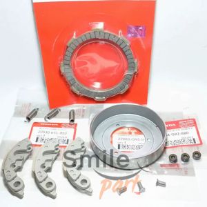 PAKET KOPLING REVO LAMA SUPRA FIT NEW REVO 100 LEGENDA FIT LAMA KAMPAS MANGKOK GANDA SET KARET KFL