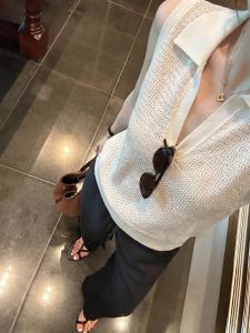 YUANYA | Breathable and Slimming V-Neck Sleeveless Knit Top