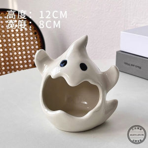 Đĩa Đựng Thuốc Lá Ma Quái Hoạt Hình Halloween JOJOS L. PD Phiên Bản Đồ Trang Trí Hiện Đại Đơn Giản Đĩa Đựng Thuốc Lá Bằng Gốm Sứ