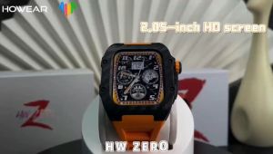 GOOD SHOP สมาร์ทวอชท์ HW ZERO รองรับภาษาไทย ทรงสปอร์ต สัมผัสได้เต็มจอ ถอดออกได้ นาฬิกากันน้ำ