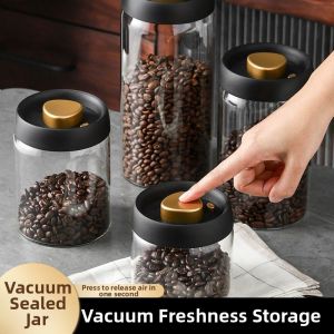 AB | Vacuum Sealed Food Storage Container Glass