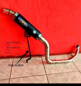 knalpot samlong original SHR grade B inlet 38/45/50mm variobeatmioaeroxpcxnmxspinscopy