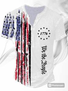 Allstar - Kaos Lengan Pendek Style Kancing Panjang UK 1776 Distro / Kaos Style Casual / Kaos V Neck Kancing Terbaru / Kaos Style Terbaru / Kaos Style V Kancing Panjang / Kaos Tren Anak Muda / Kaos Style Terbaru V Kancing Casual / Kaos Pria