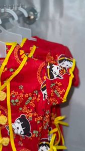 Setelan Baju Hari Raya China Cewek Terlaris & Baju Sanghai Anak Usia 0-10 Tahun
