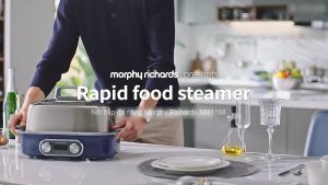 Nồi hấp đa năng thương hiệu cao cấp Morphy Richards MR1168 2000W - Hàng Chính Hãng (Bảo hành 24 tháng)