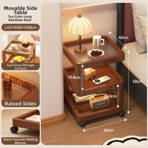 ZHISHANYUAN | Portable Bedside Table Small Nightstand