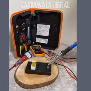 PROMO Taffware Solderan Timah Satu Set Super Panas Kit 7in1 Iron 60W 220V