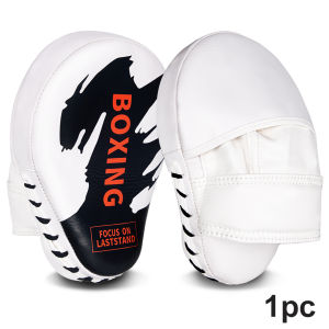 1pc Kick Boxing Gloves Pad Punch Target Bag Men PU Karate Muay Thai Free Fight Sanda Training Adults Kids Equipment Accessory