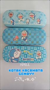 Kotak Kacamata Karakter Doraemon Sunglass Box Hard Case Tempat Kaca Mata 262