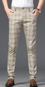 🇲🇾 READY STOCK!  Men Casual Long Pants Fashion relax youth trend plaid #926