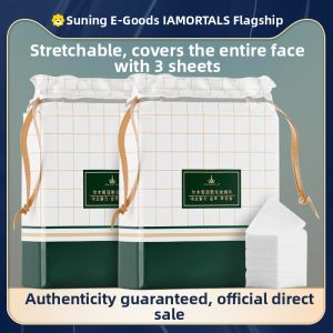 AMORTALS | Stretchable Wet Wipes Cotton for Face Mask Makeup Remover Mummy Bandage Open End Cosmetic Tools AMORTALS Brand