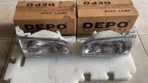 217-1111-RD-E HEADLAMP HEAD LAMP LAMPU DEPAN UTAMA CIVIC GENIO 1992 1993 1994 1995 KANAN KIRI HARGA SATUAN DEPO