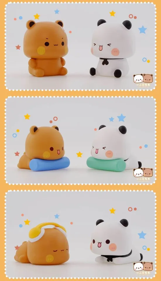V1, V2, V3] Daily Happy Life Series of Yi Er Bubu DuDu Panda Bear