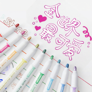 Touch mark | Sparkling Outlining Pen for Highlighting and Children Use