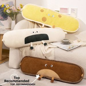 Cheese Shaped Cuddle Pillow Long Body Pillow
