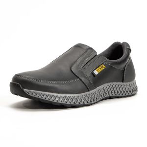 Sepatu Slip On Casual Pria Kulit Rubber Sole Northon Bulls PX408