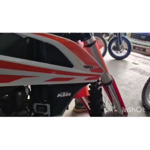 Project79 51mm Universal Muffler Silver Modification KX250 KLX250 CRF250 EXC YZ450 SX450 YZ250 CRF ADV VARIO Motocross