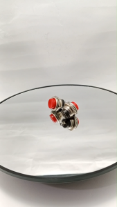 Tombol Push On Bulat Besar/Saklar Push On Bulat Besar per 5 pcs