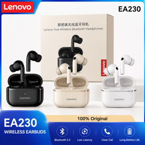 Lenovo | Lenovo EA230 Bluetooth Wireless Earphones Colorful Light‑Weight Stereo Earbuds With Touch Control Present For Women Young Adults