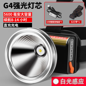 Đèn Trang Trí Đầu Cảm Ứng Sạc Siêu Sáng Cho Câu Cá Ngoài Trời Chiếu Sáng Bền Bỉ Pin Lithium