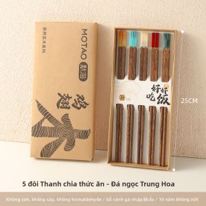 Đũa Gỗ Chống Khuẩn Chống Mốc Không Sơn Không Sáp
