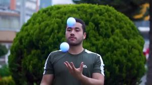 Đèn LED Hình Ngôi Sao Phát Sáng POI Ball Dùng Cho Các Bữa Tiệc Khiêu Vũ Phụ Kiện Múa Bụng Màu Vàng Trang Trí Sân Khấu Đêm Lung Linh