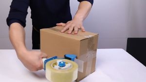 กล่องแท่นตัดเทป ที่ตัดเทปปิด ด้ามจับ งานปิดกล่อง สำหรับสินค้า