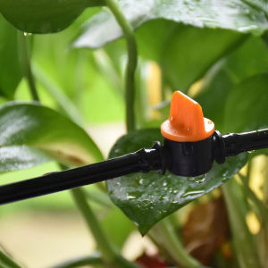 YoPo Mini Valve For 4/7mm Hose Irrigation Water Flow Control Valve With Barb