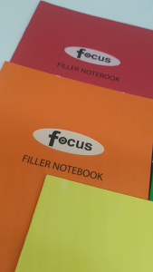 Hodeso Filler Notebook A5 Size (150x215mm) – 1pc 16 Sheets – Lined Paper with Colored Cover – Lightweight & Portable Pad Paper for School Office Journal Planner Notes – Assorted Colors – Students Stationery Supplies Notepad