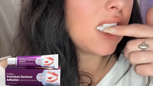 Thermoplastic Denture-Adhesive Cream – Waterproof Lasting Super Hold for Upper Lower or Partials for Men & Women Premium Denture Adhesive