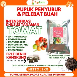 Pupuk Buah Super Lebat Tomat / Pupuk Pembesar Buah Tomat / Pupuk Pelebat Buah Tomat / Pupuk Booster Buah Tomat / Pupuk Tomat Agar Berbuah Lebat