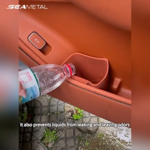 🇵🇭 SEAMETAL Silicone Car Door Storage Box Trash Bin Umbrella Storage Cup Holder Organizer Auto Interior Accessories