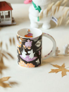 Lotus Blue | High Aesthetic Value Mug Bone China Breakfast Cup