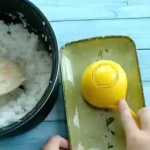1pcs Rice Scoop Mold Non-stick Fashion Creative Sushi Mold Rice Ball Spoon Kitchen Accessory