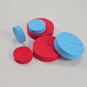 Topranc 30Pcs/Pack EVA Fishing Lure Hook Protector 25/40mm Foam Safety Cover for Treble Hooks Storage