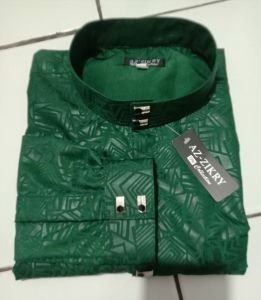 Kemko Sultan Embos Toyobo Baju Muslim Pria Terbaru Warna Hijau