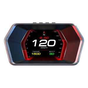 Universal Car HUD ON-BD & GPS ระบบคู่ความเร็วความเร็วความเร็วแบบดิจิตอลสำหรับรถยนต์ส่วนใหญ่[Winnereco World]