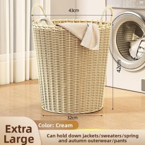 WEIKAMAYI | Dirt Clothes Storage Basket Laundry Basket