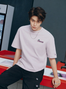 Champion | Summer New Cotton Tshirt Purple