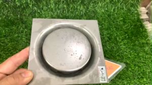 Thoát sàn ban công KAG-TS227 vuông 12x12cm ống D90 thoát sàn vách tắm đứng chống hôi phễu thu nước sang trọng sử dụng tốt