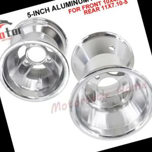 5 Inch GO KART Wheel Rear 11X7.10-5 Front 10X4.50-5 Wheel Rim for KARTING ATV UTV Racing Golf Buggy Drift Trike Slick