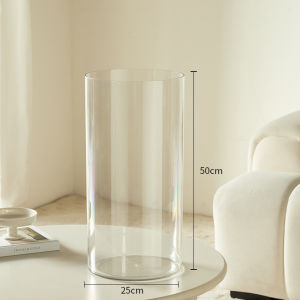 YIEN | Ultra Clear Plastic Fish Tank Small Round Design