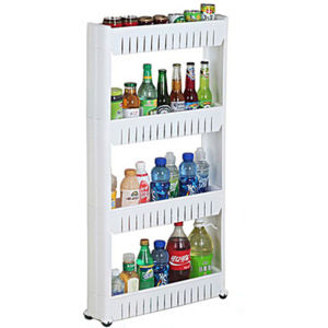 Multifunctional Space-saving Plastic Storage Shelf