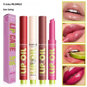 Son Dưỡng Môi MLSMILE Nhiều Màu Sắc - Son Bóng Dưỡng Ẩm Lâu Trôi Bóng Mượt Như Gương Giàu Dưỡng Chất 2g