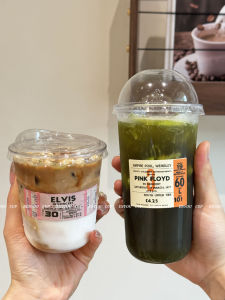 Thickened Transparent U-Shape Coffee Milk Tea Cup Fat Cold Drink Cup Disposable Takeout Plastic Cup for Catering Business