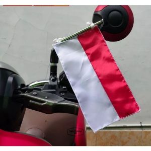 10 pcs bendera mini merah putih