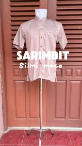 Baju Setelan Keluarga Muslim Couple Fashion Lebaran Koko dan Gamis Dewasa Terbaru 2025 Silmi Family